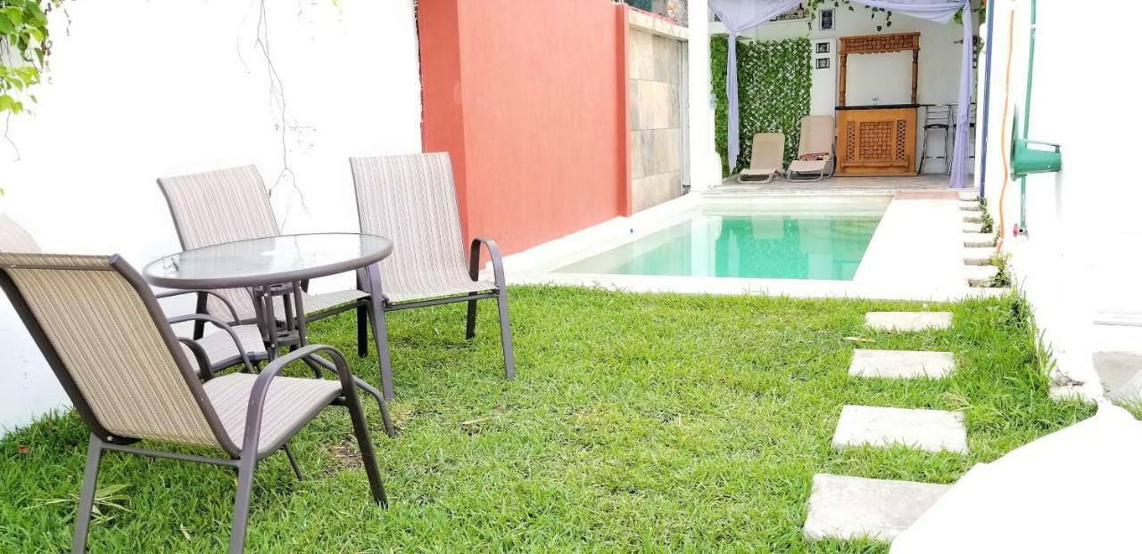 Casa Con Alberca Climatizada Privada Para 8 Personas Emiliano Zapata  Extérieur photo